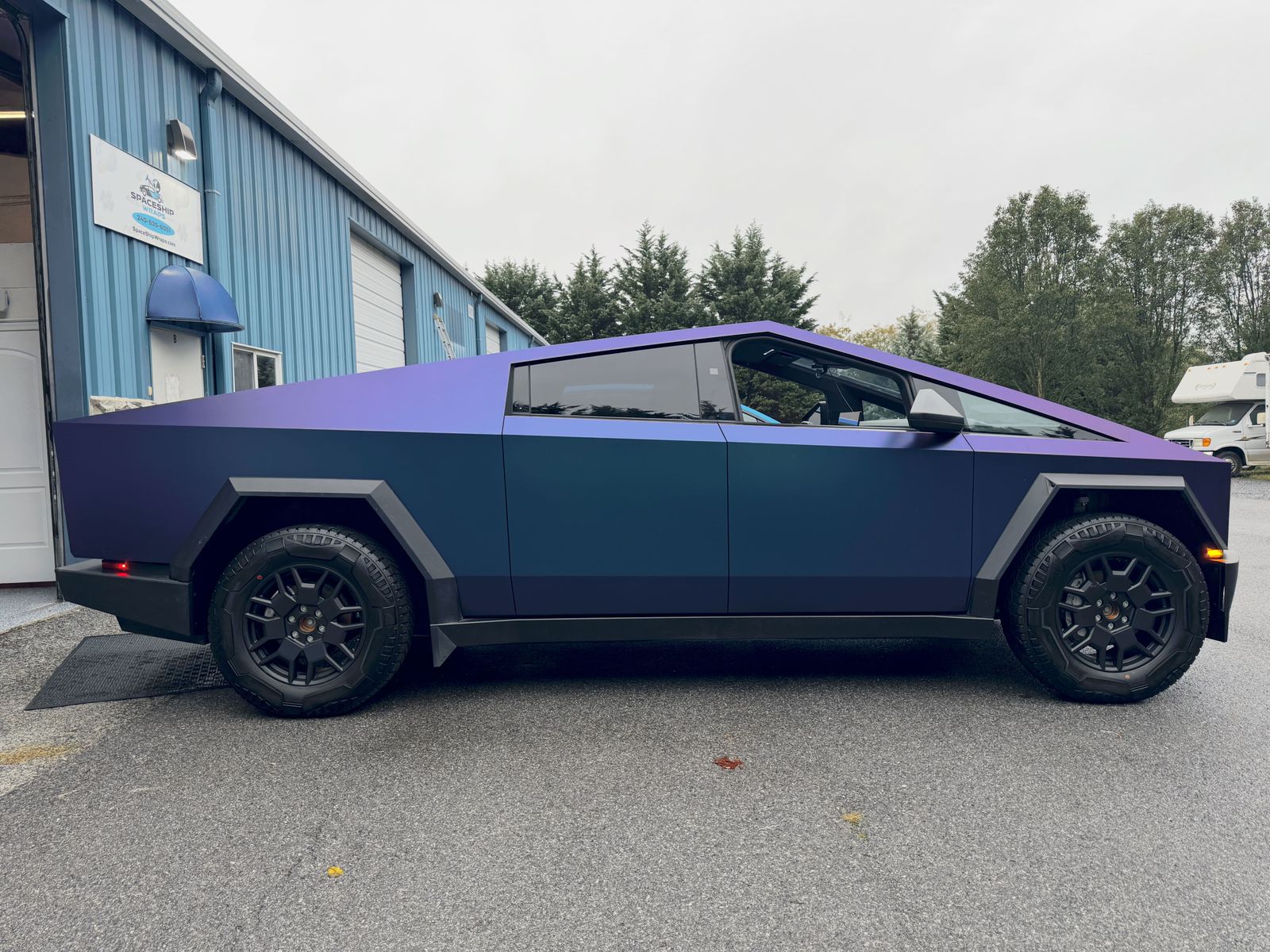 Tesla vinyl wrap Long Beach